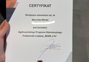 A o to certyfikat