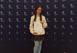 Małgorzata Muszczynko, finalistka Olimpiady Literatury i Języka Polskiego
