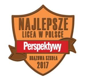 Brązowa tarcza Perspektyw dla najlepszych liceów