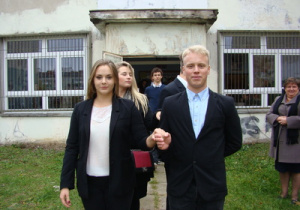 Jubileuszowy polonez - pierwsza para
