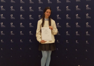 Małgorzata Muszczynko, finalistka Olimpiady Literatury i Języka Polskiego