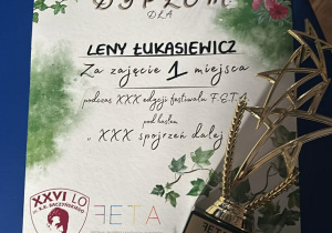 nagroda dla Leny Łukasiewicz