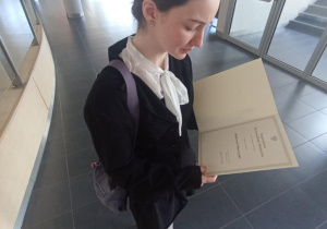 Małgorzata Muszczynko ze stypendium
