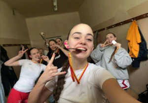 Srebro w łódzkiej Licealiadzie